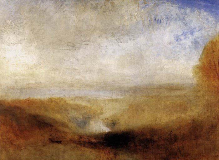 Landscape with a River and a Bay in the Background, Joseph Mallord William Turner